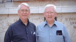 Mac Lynn and Dick Ady, accreditation renewal