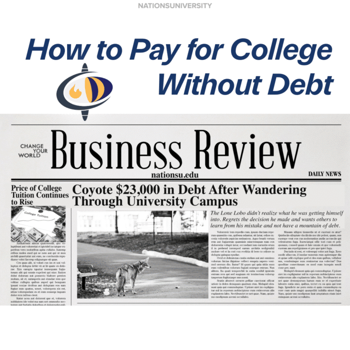 How to Pay for College Without Debt